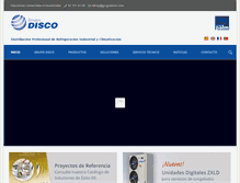 Tablet Screenshot of grupodisco.com